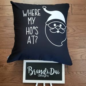 18 x 18 Holiday Throw Pillow